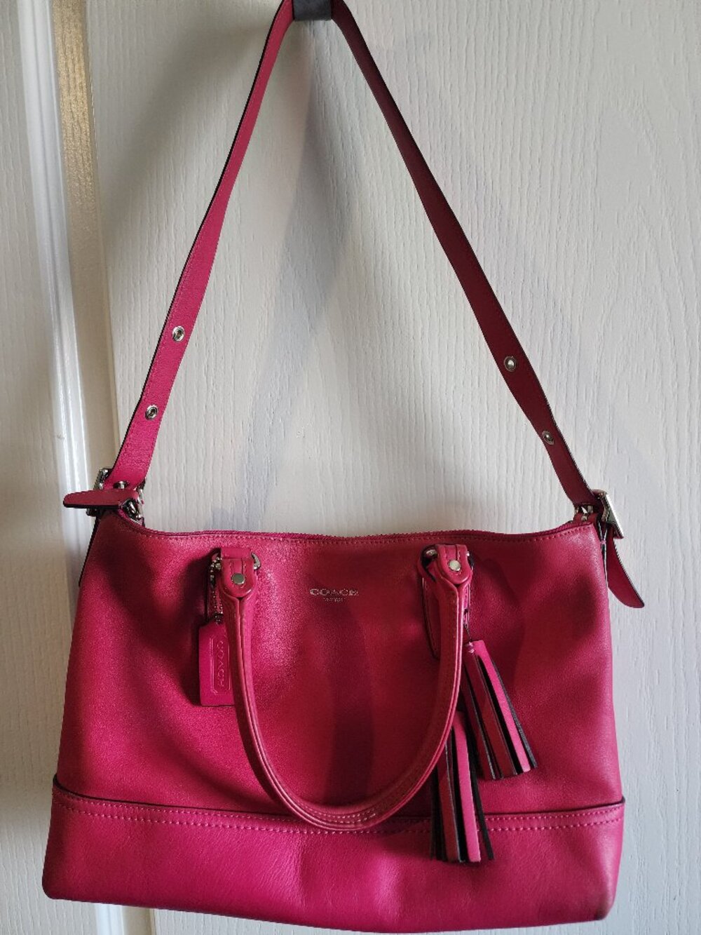 Coach Molly east west satchel